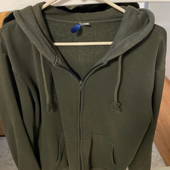 Divided Jackets & Blazers - Olive Zip-up Hoodie